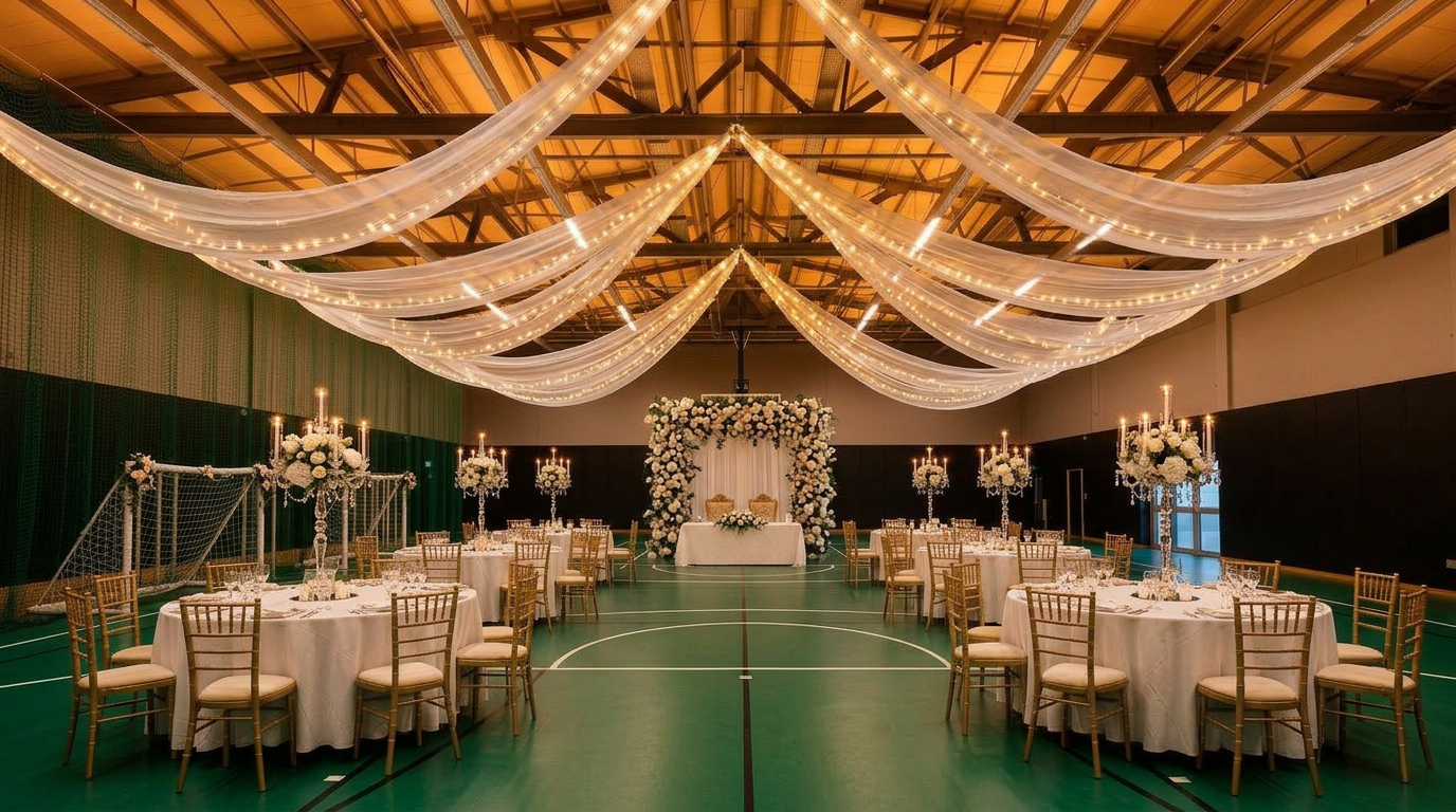 Reception Sports Complex Bolton Indians Sports Club | Book Sports Hall, Cricket Nets & Events